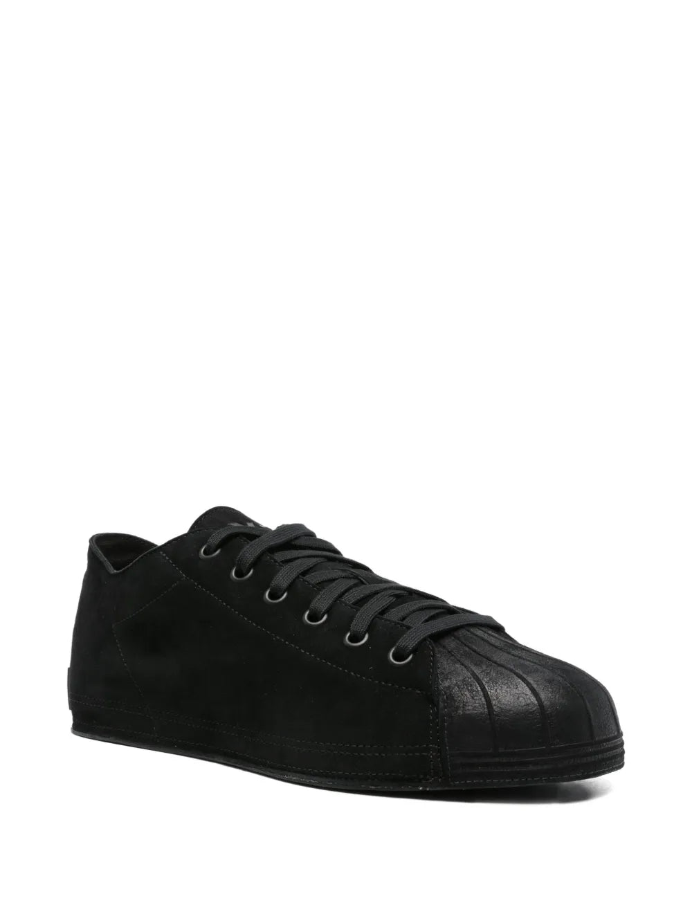 Y-3 Suede Shell-Toe Sneakers