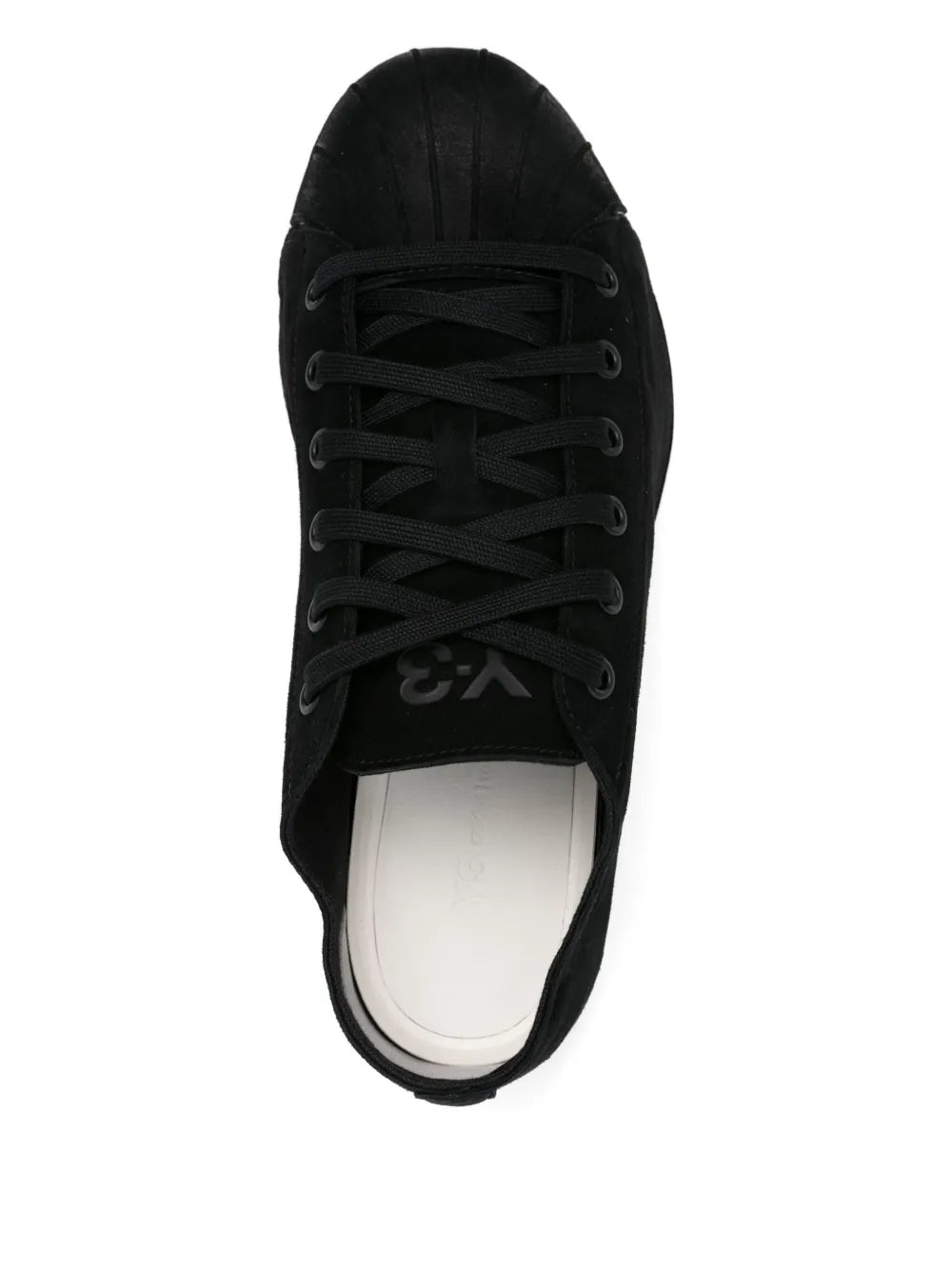 Y-3 Suede Shell-Toe Sneakers