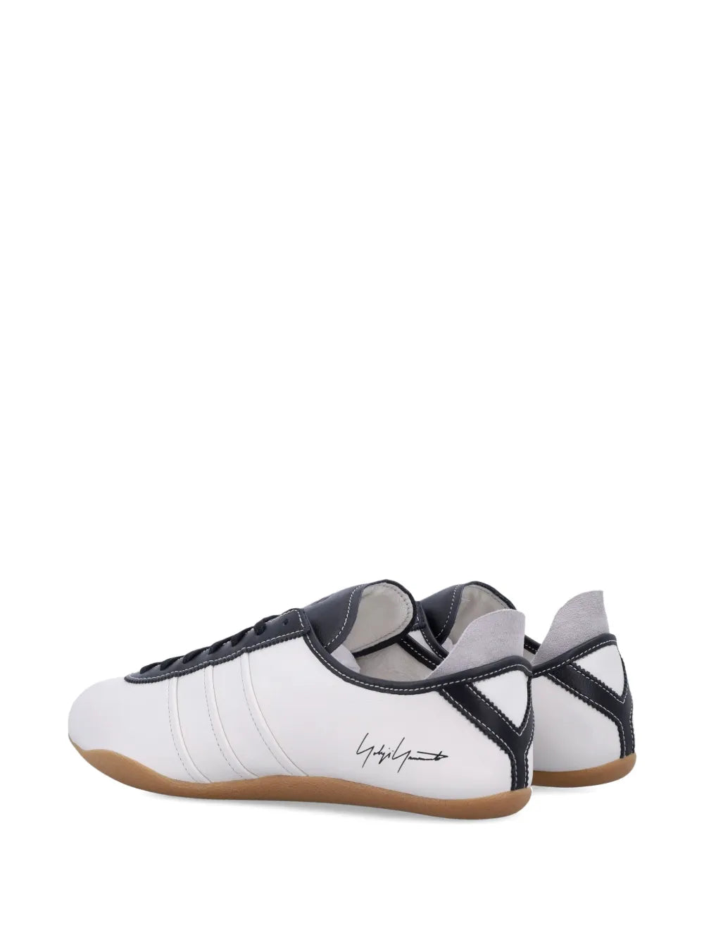Y-3 Tokyo Leather-Panelled Lace-Up Sneakers