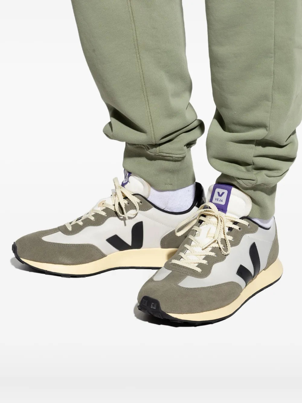 Veja V-Logo Suede Trainers