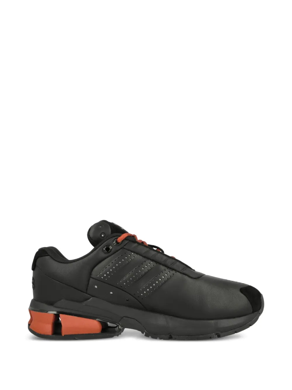 Y-3 Control Leather Perforated Sneakers