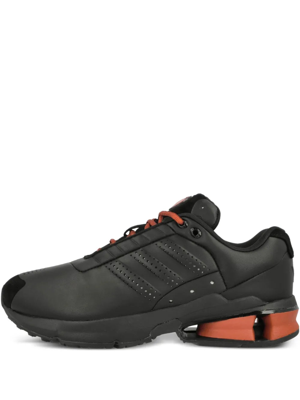 Y-3 Control Leather Perforated Sneakers