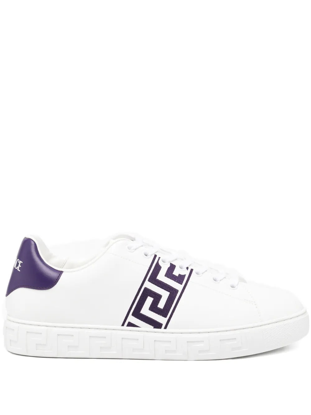 Versace Greek Key Stripe Trainers