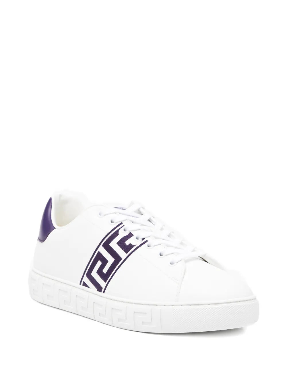 Versace Greek Key Stripe Trainers