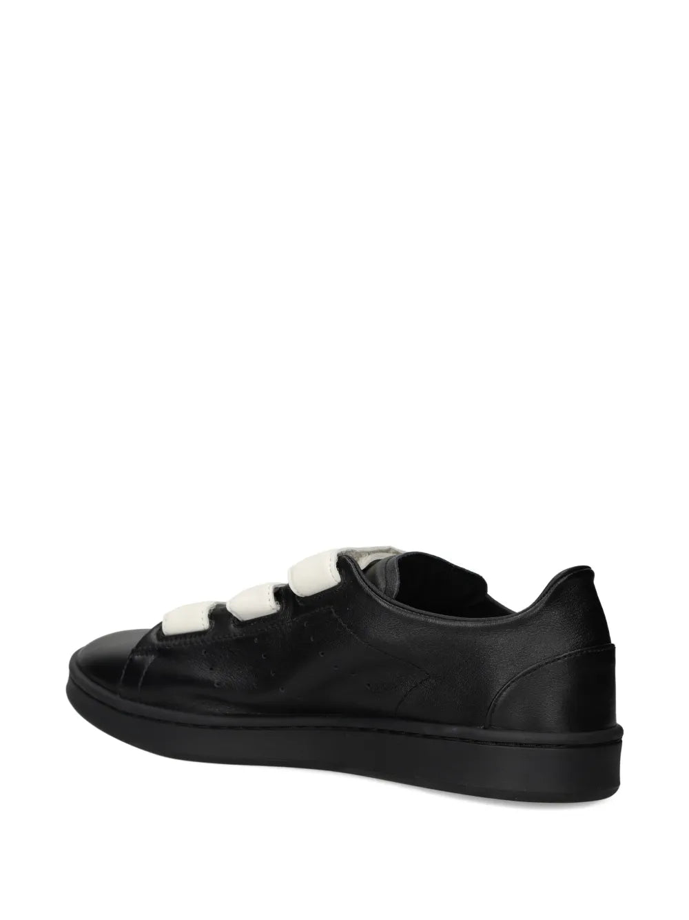 Y-3 Leather Strap Sneakers
