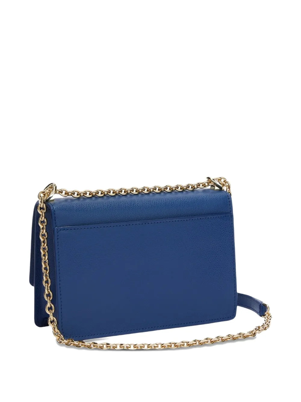 Furlaflap-lock chain shoulder bag