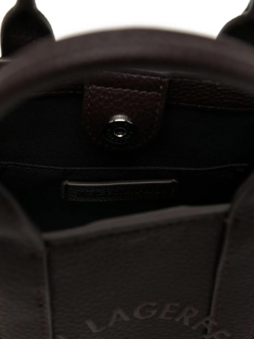 Karl Lagerfeldmini logo-embossed tote bag