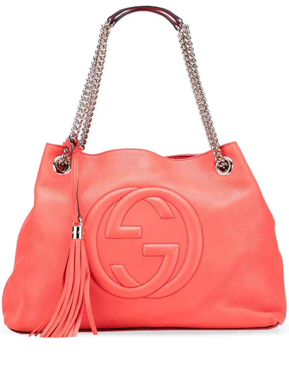 Pre-OwnedGucci Pre-Owned2016-2025 Medium Leather Soho Chain tote bag