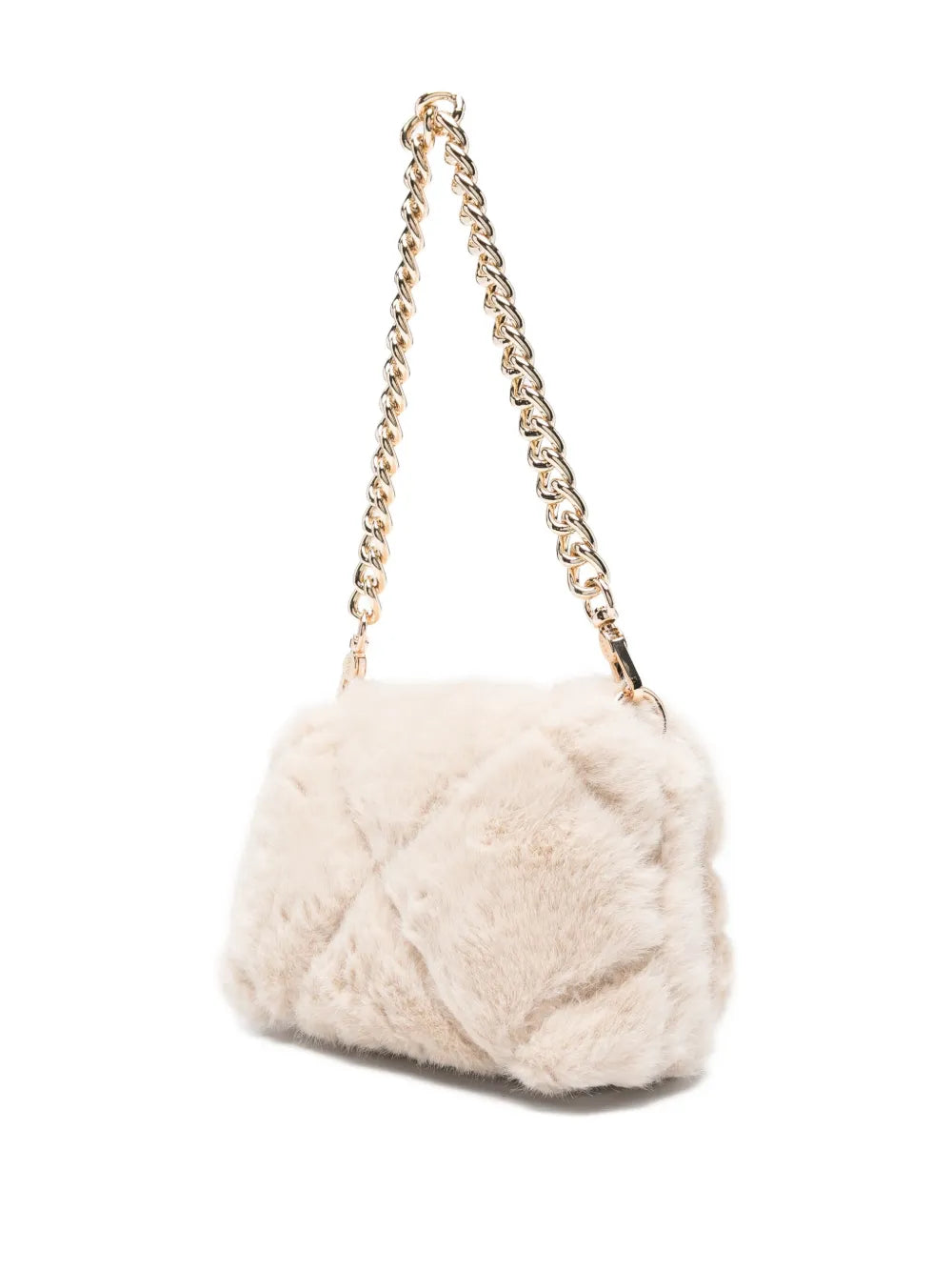 LIU JOfaux-fur cross body bag