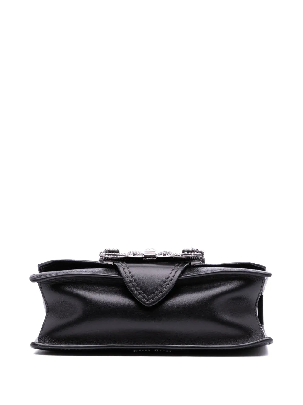 Pre-OwnedMiu Miu Pre-Owned2010-2025 Goatskin Madras Soft Calf Crystal Embellished crossbody bag