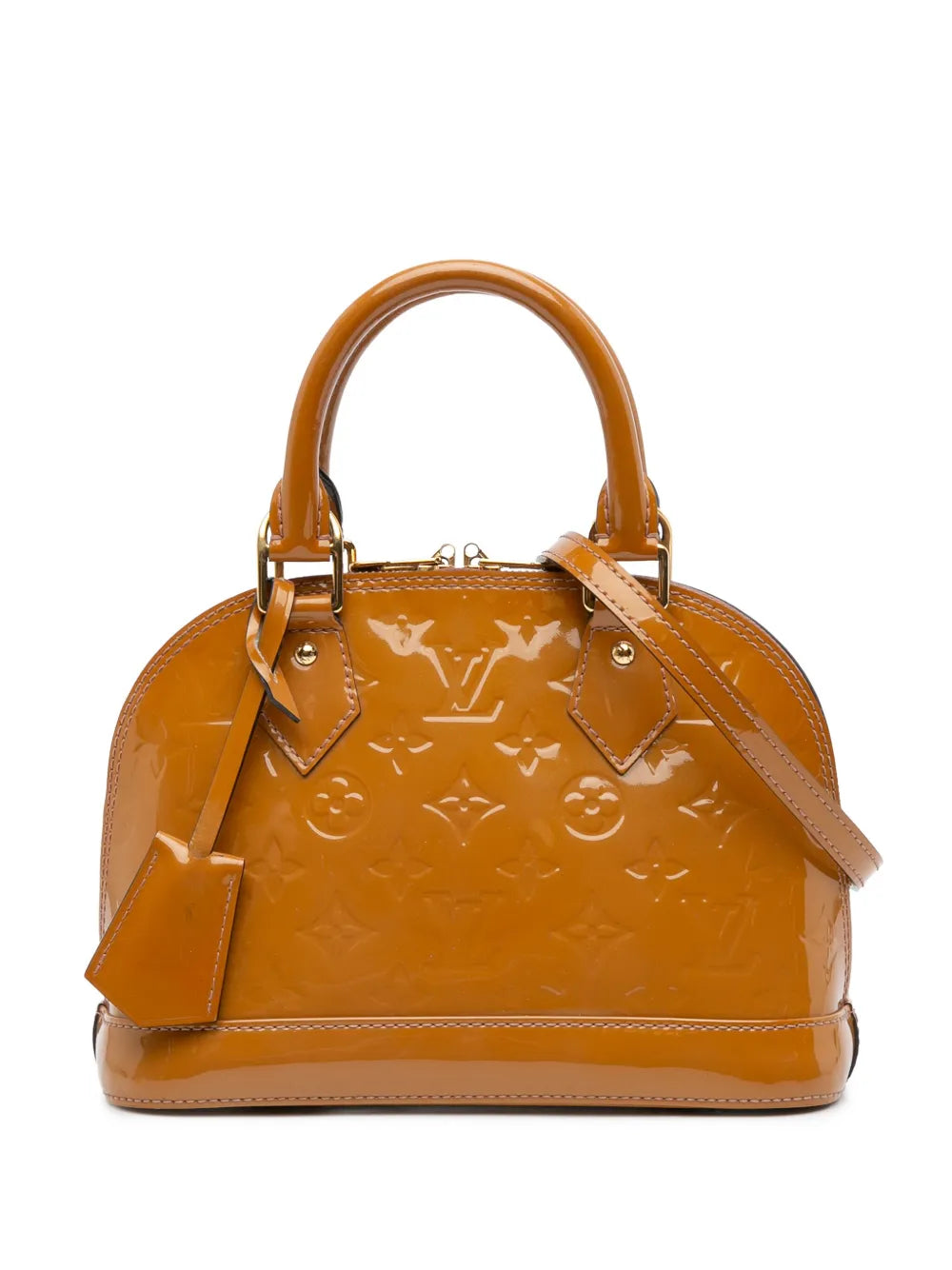 Pre-OwnedLouis Vuitton Pre-Owned2013 Monogram Vernis Alma BB satchel