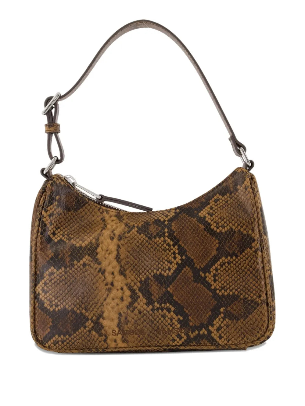 SAMSOE SAMSOESacima snakeskin-effect shoulder bag