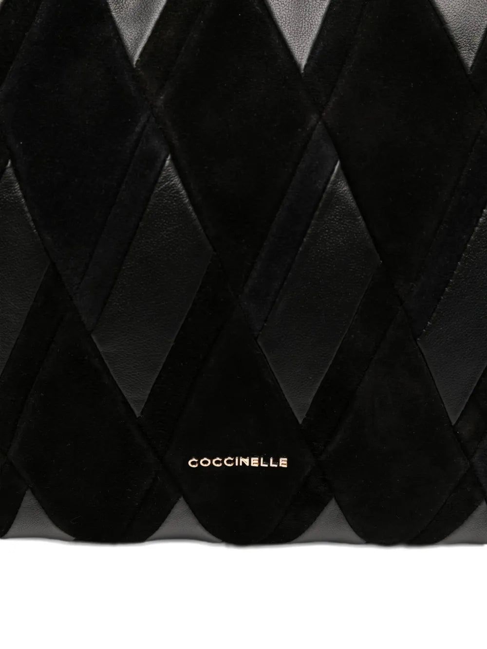Coccinellequilted leather tote bag