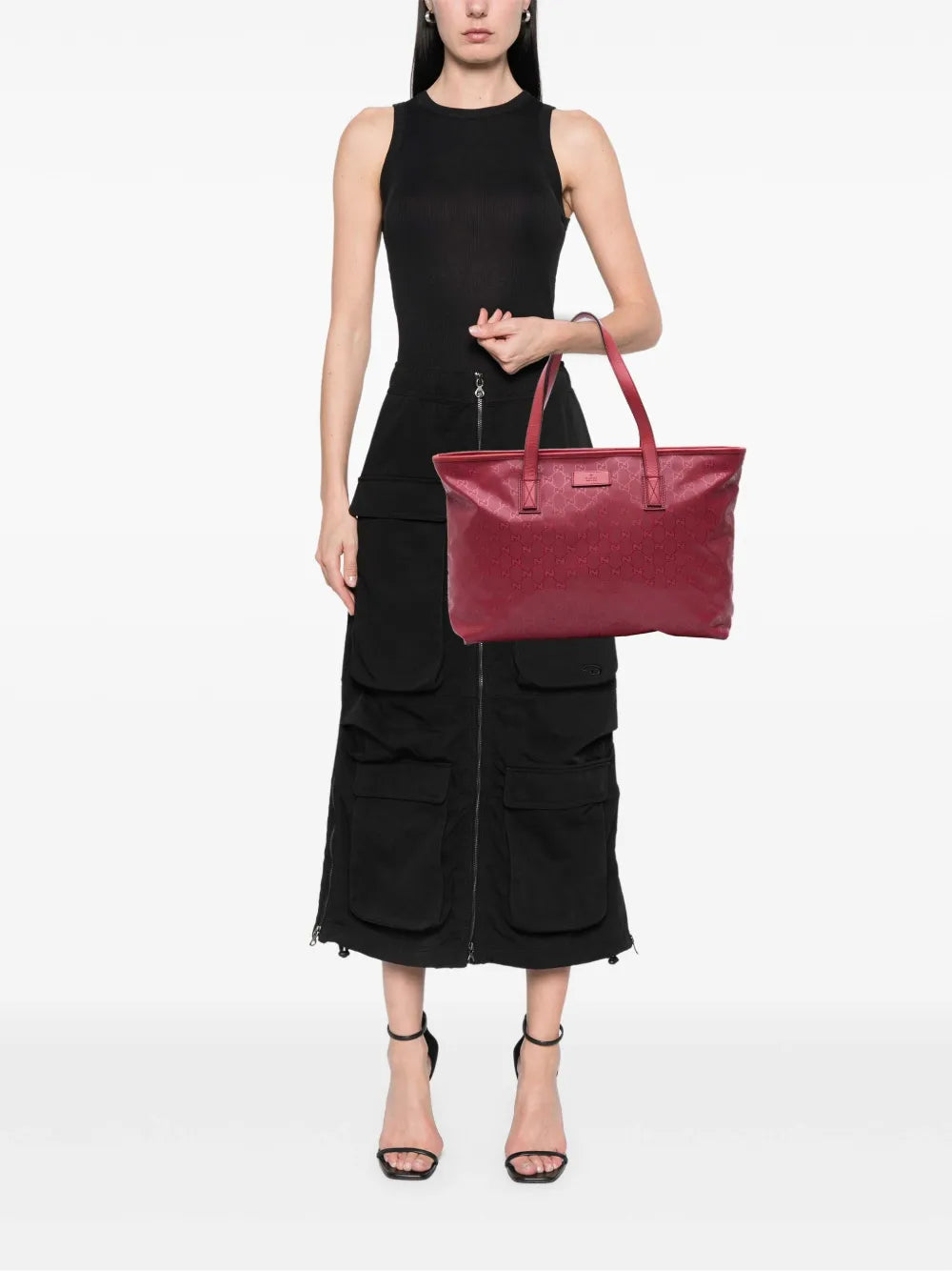 Pre-OwnedGucci Pre-Owned2016-2025 Medium GG Imprime tote bag