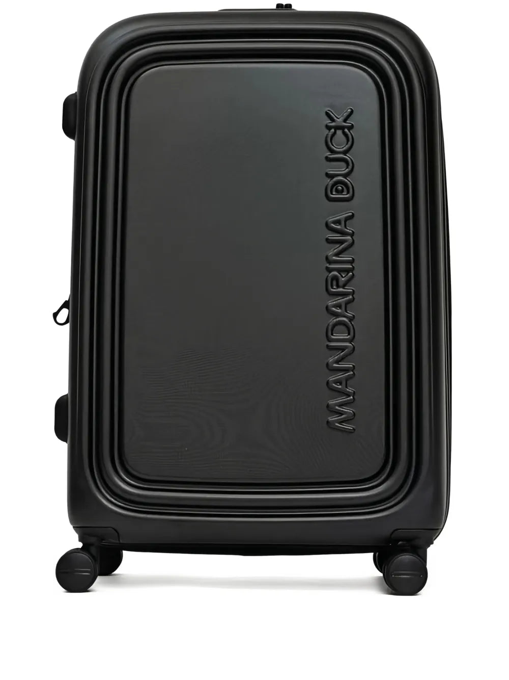 Mandarina Duckembossed logo suitcase