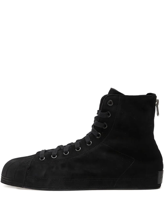 Y-3 Lace-Up Zip Trainers