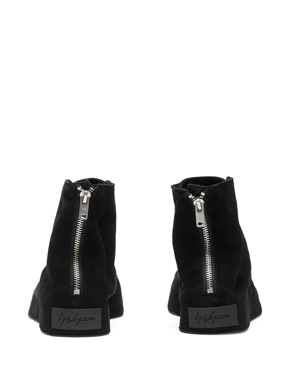 Y-3 Lace-Up Zip Trainers