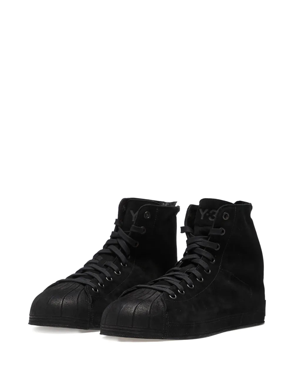 Y-3 Lace-Up Zip Trainers