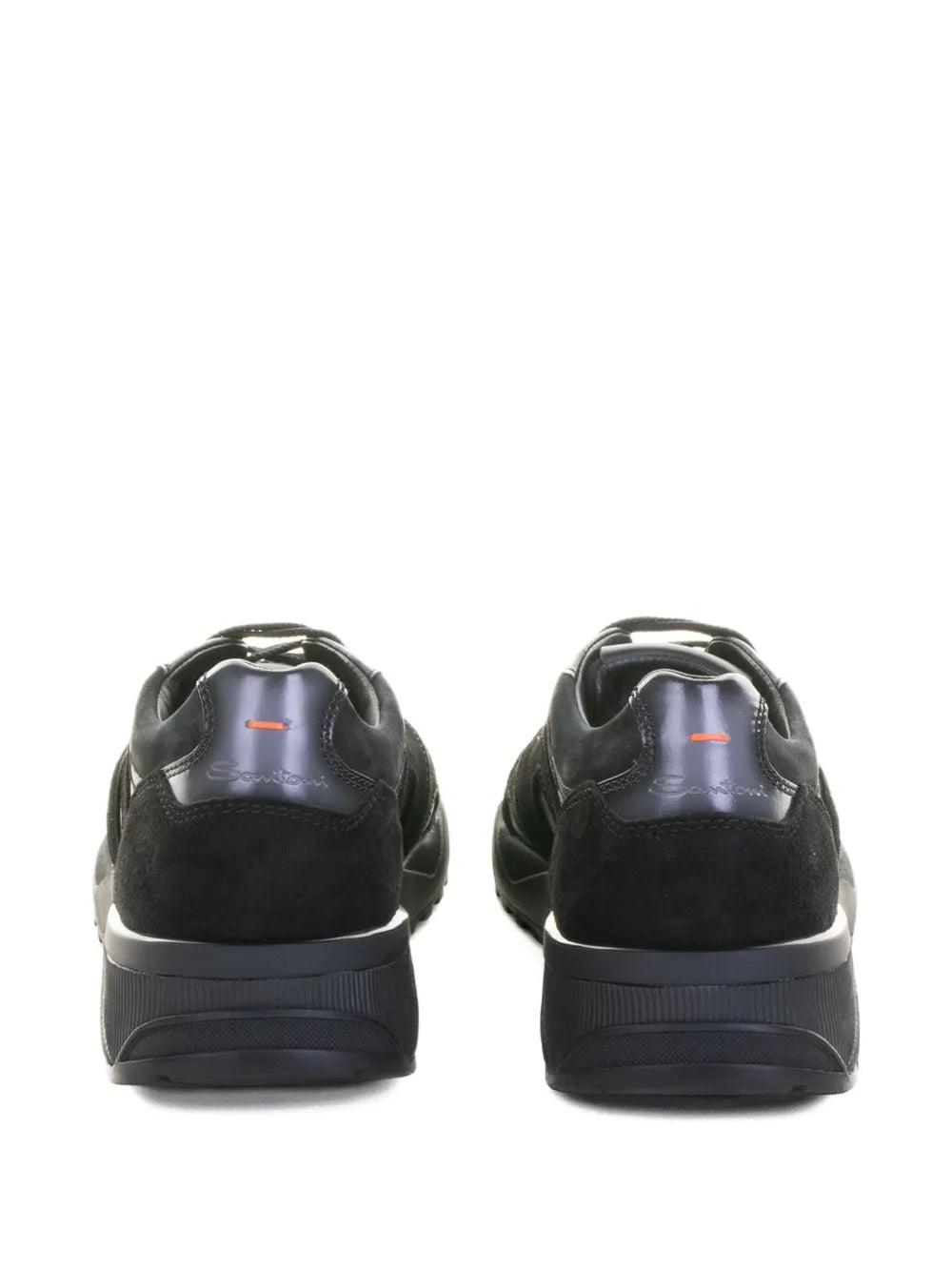 Santoni Leather Sneakers