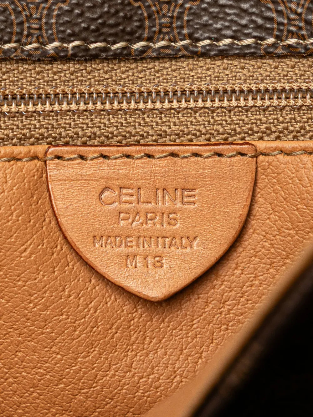 Pre-OwnedCeline Pre-Owned2013 Macadam Coated Canvas crossbody bag