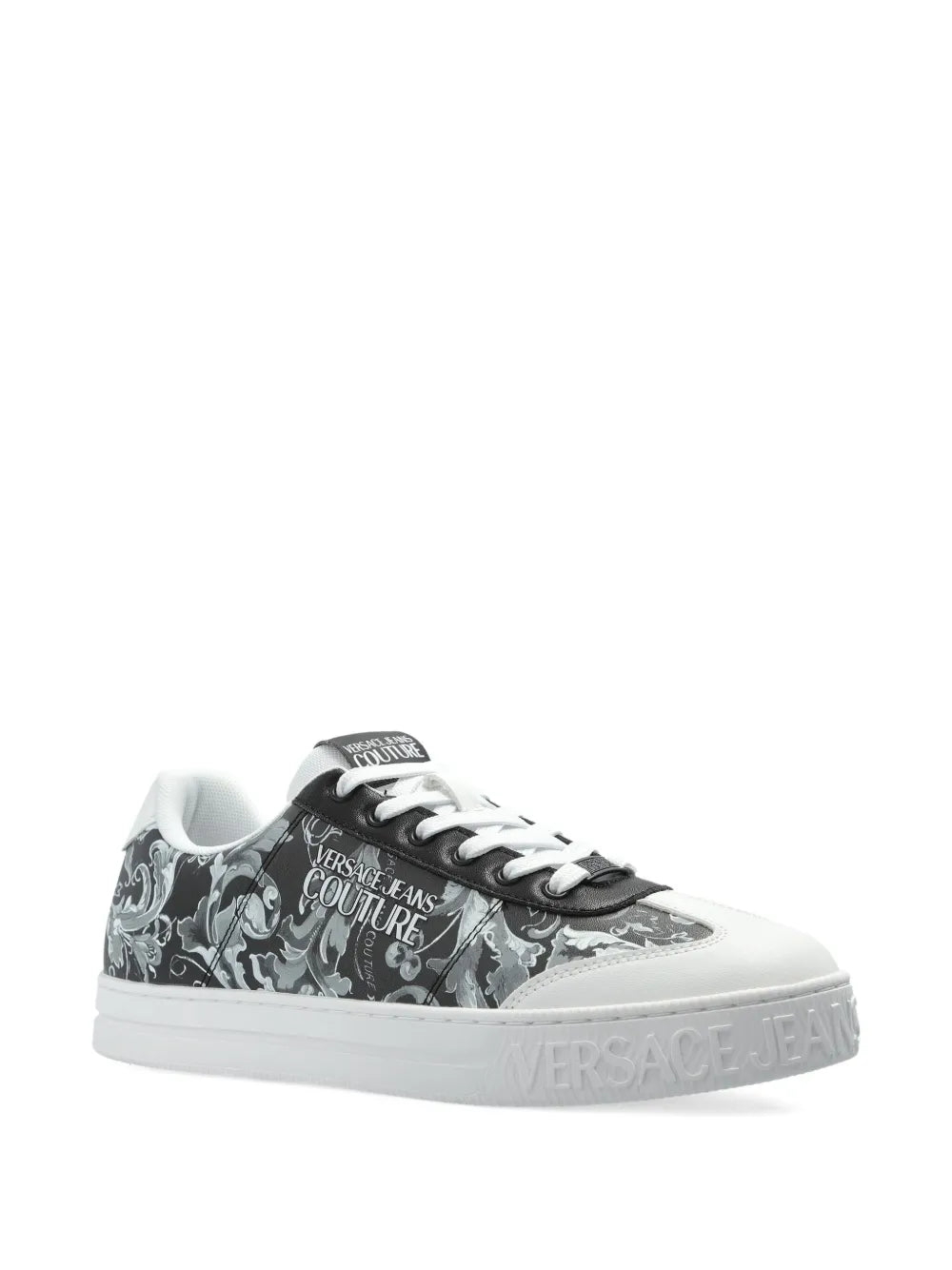 Versace Jeans Couture Floral-Print Sneakers