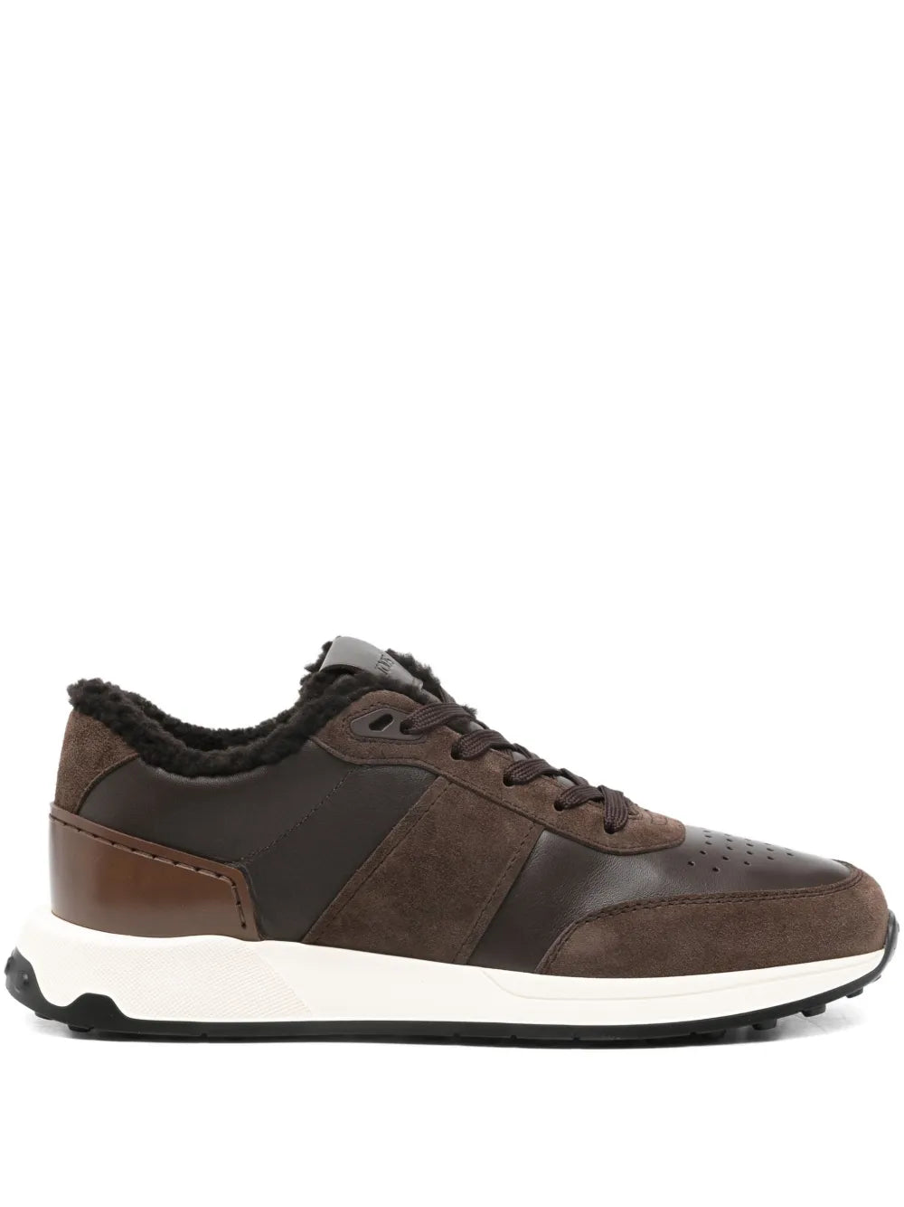 Tod'S Panelled Shearling Trainers