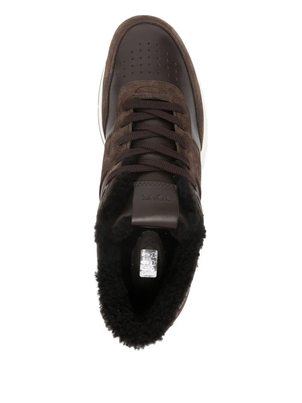 Tod'S Panelled Shearling Trainers