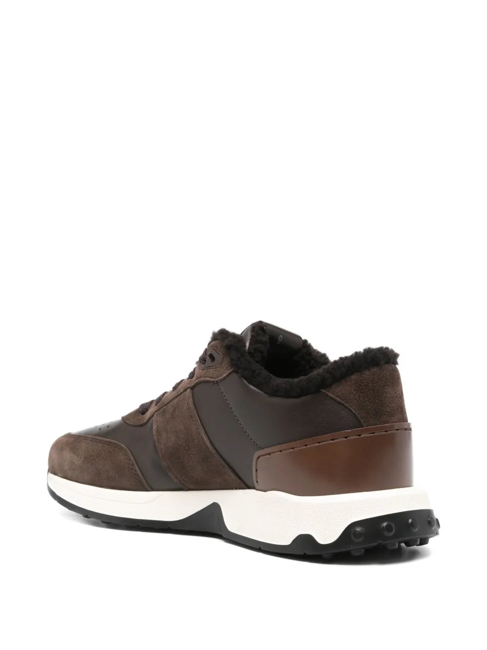 Tod'S Panelled Shearling Trainers