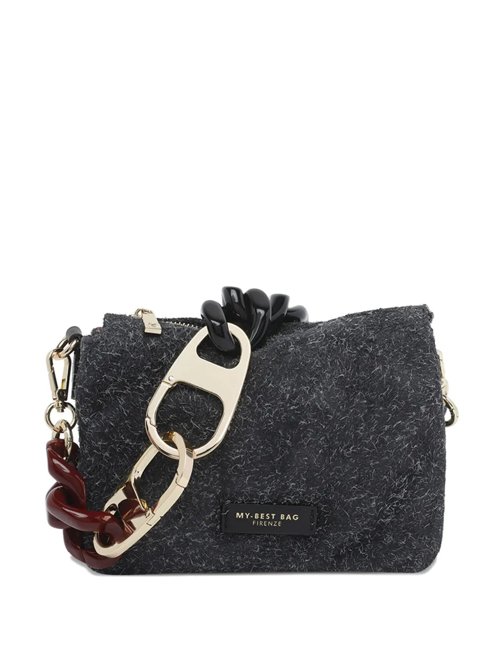 MY BEST BAGlogo-detail chain-strap shoulder bag