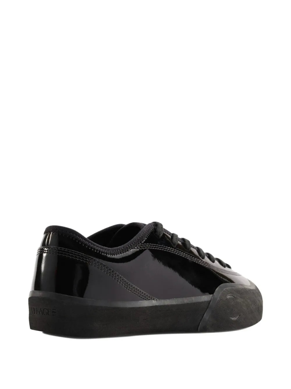 Village Pm Gloss Lace-Up Trainers