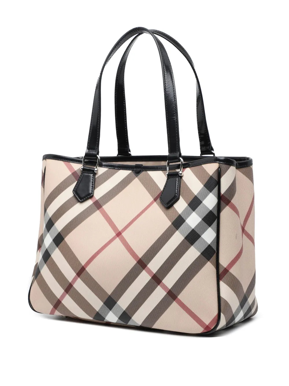Pre-OwnedBurberry Pre-Owned2000-2017 Supernova Check Coated Canvas tote bag