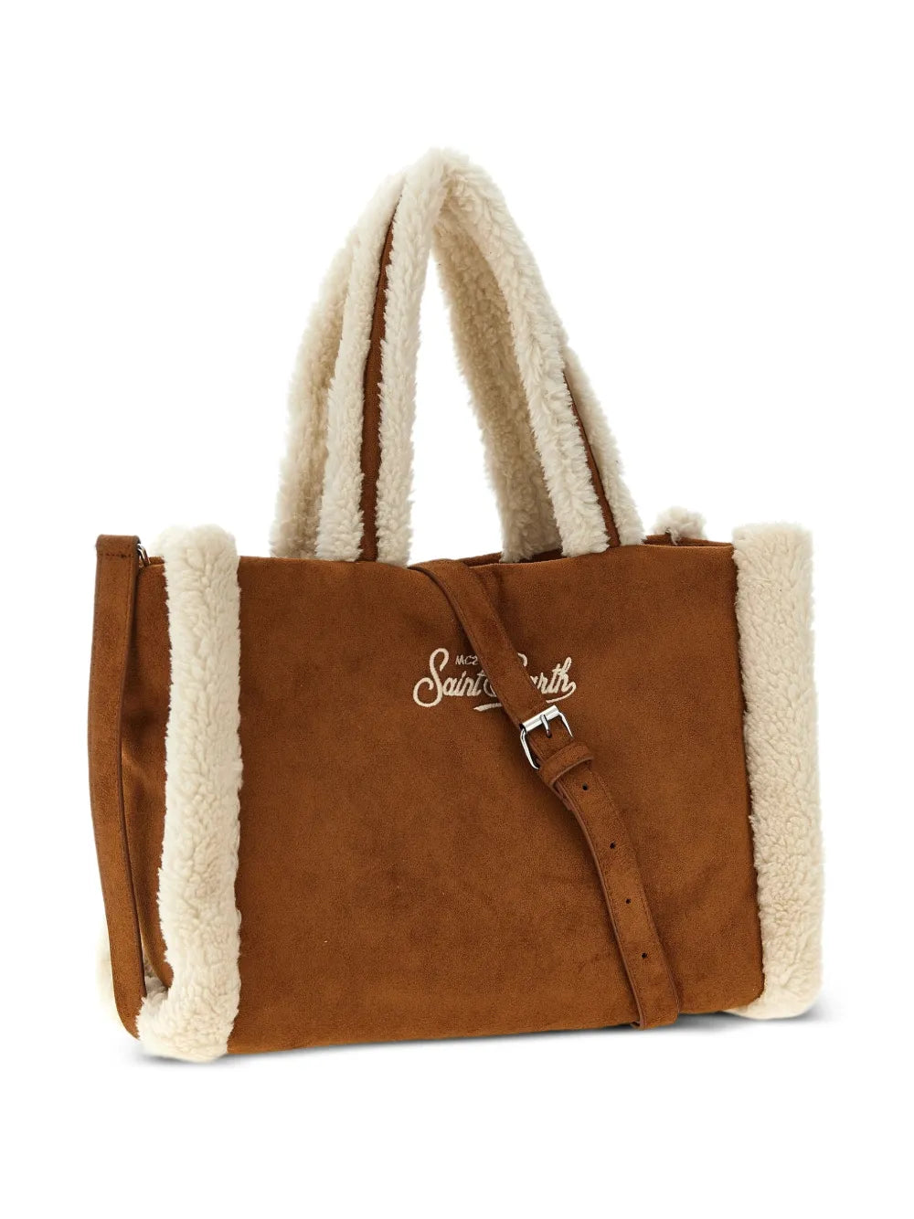 MC2 Saint BarthColette shearling-lined tote bag