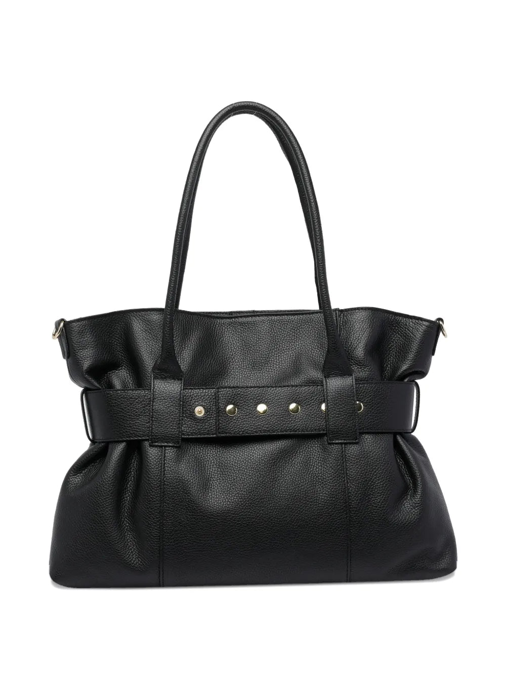 MY BEST BAGleather logo-detail shoulder bag