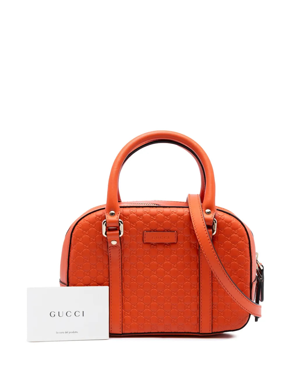 Pre-OwnedGucci Pre-Owned2016-2025 Small Microguccissima Bree satchel