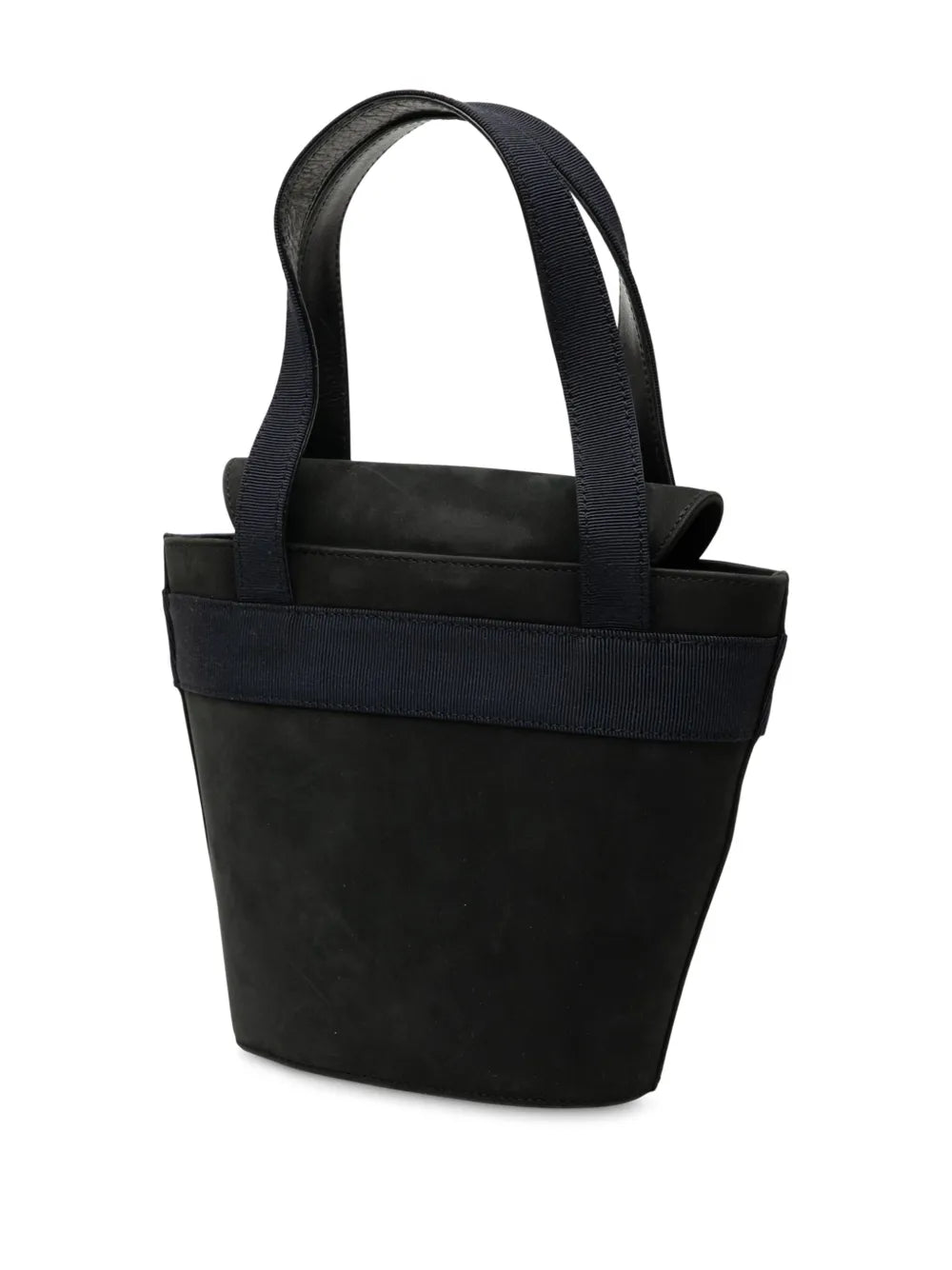 Pre-OwnedFerragamo Pre-Owned1990-2025 Suede Vara Bow bucket bag