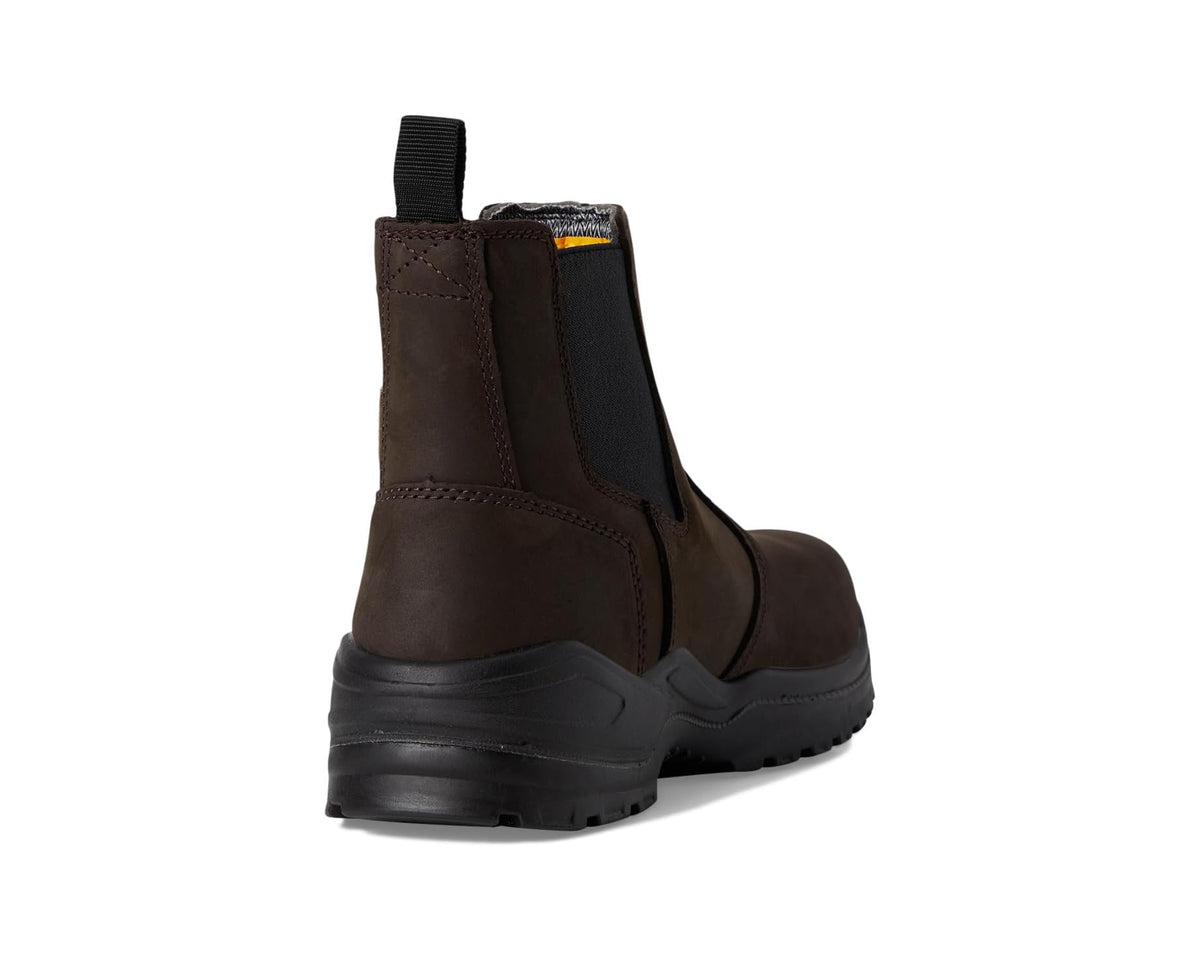 Men's Caterpillar Striver Chelsea Waterproof Steel Toe Brown