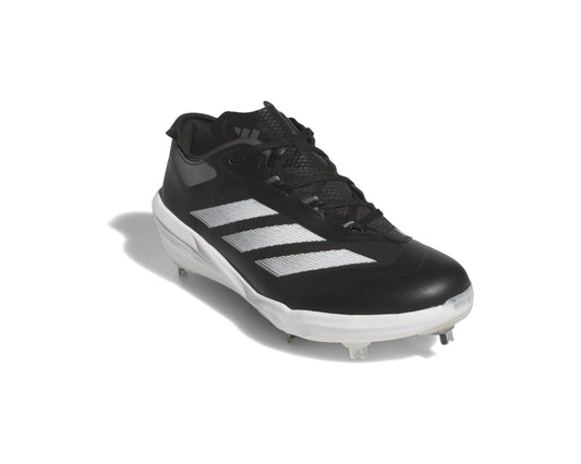Men's adidas Adizero Impact Baseball Cleats Black/White/Team Grey