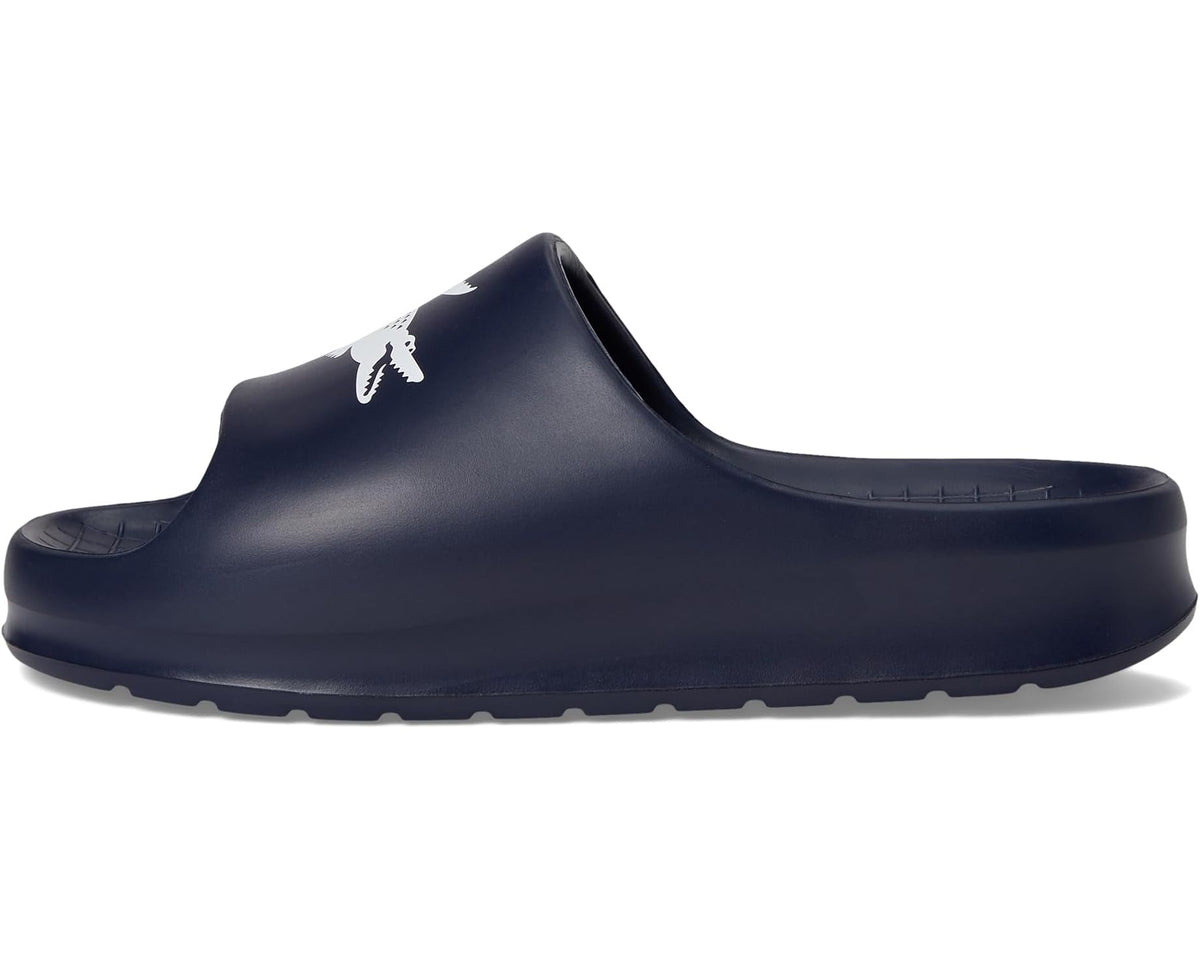 Men's Lacoste Serve Slide 2.0 Navy/White Croc