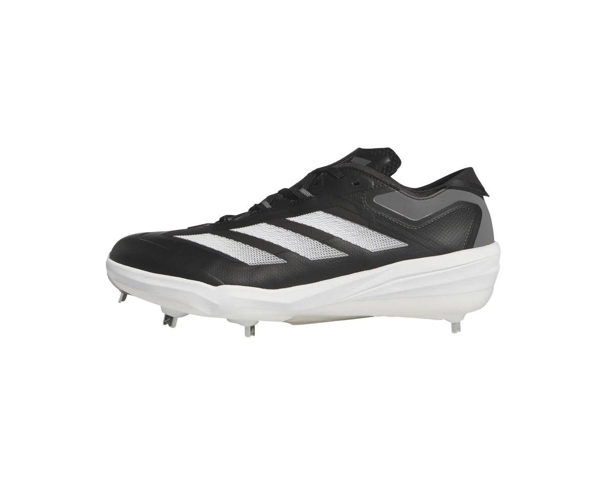 Men's adidas Adizero Impact Baseball Cleats Black/White/Team Grey
