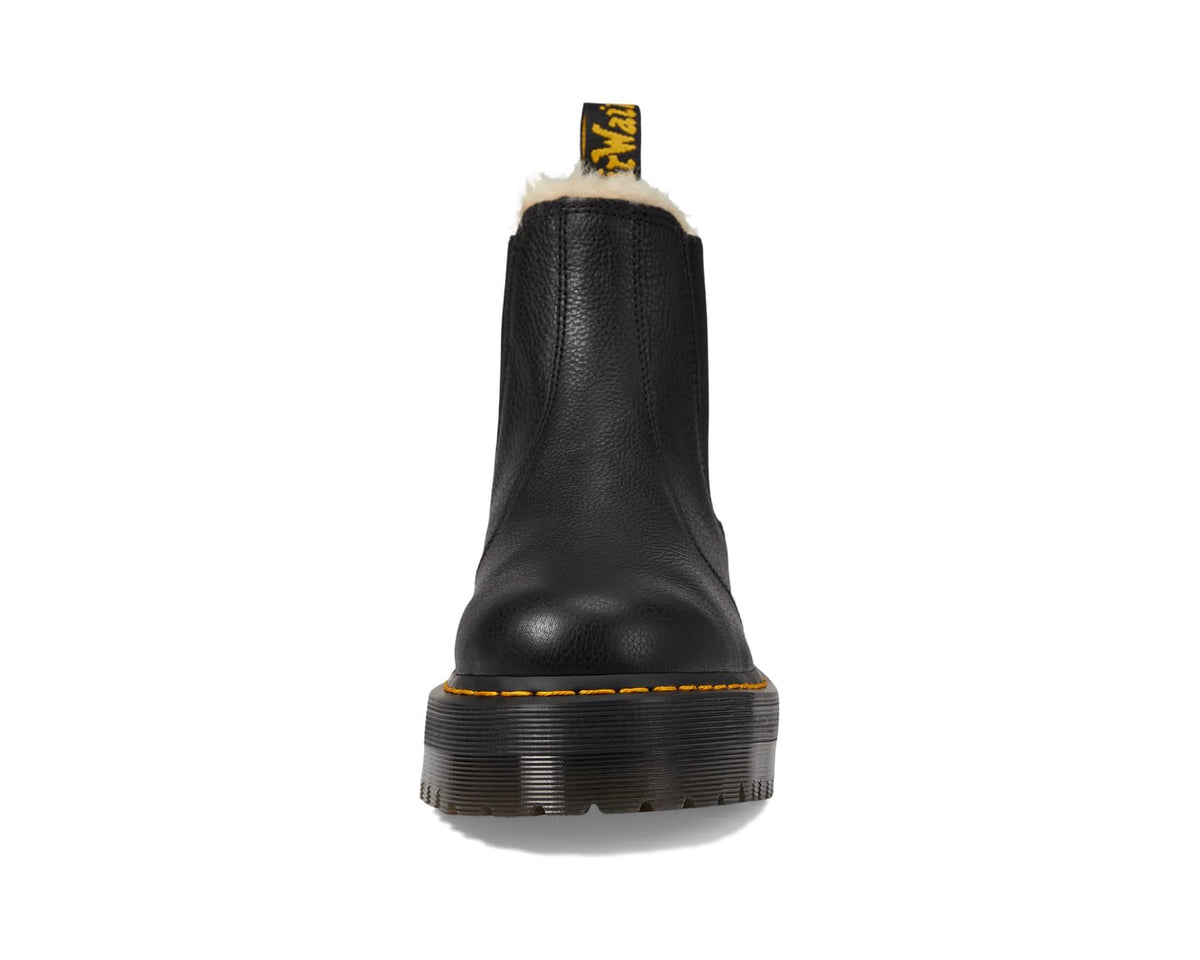 Unisex Dr. Martens 2976 Platform Faux-Fur Lined Black