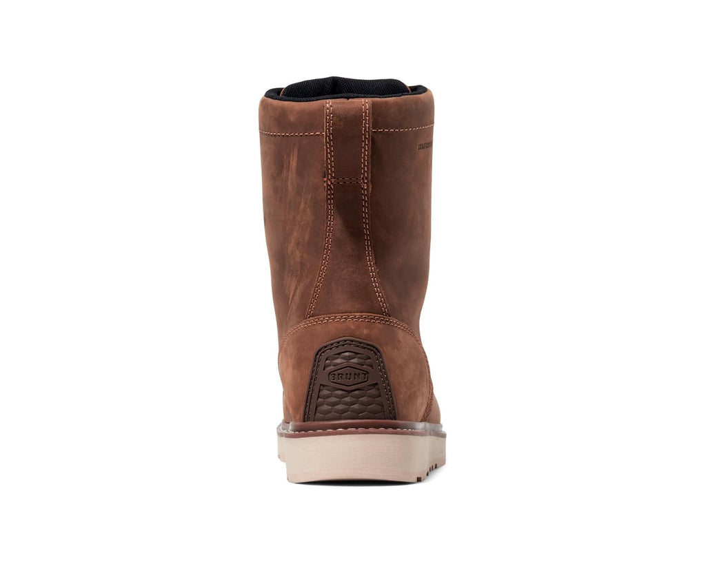 Men's BRUNT The Marin 8 BRUNT Toe Comp Toe Brown