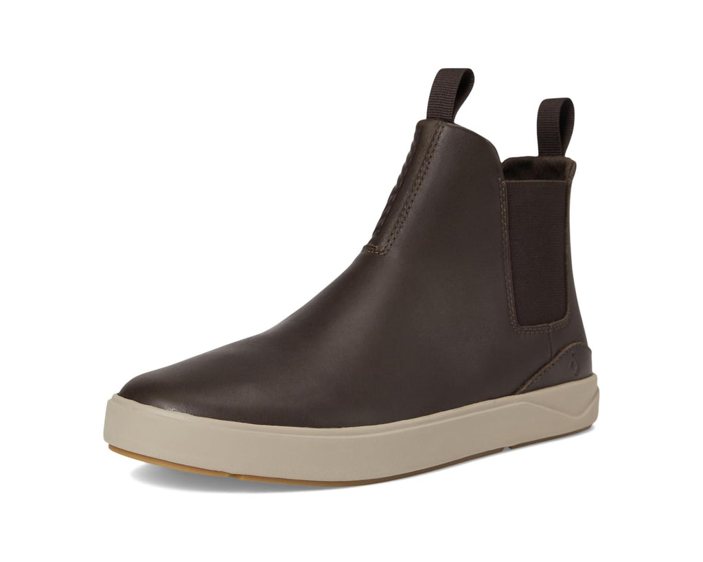 Men's OluKai Lae'ahi Mid Dark Java/Dark Java