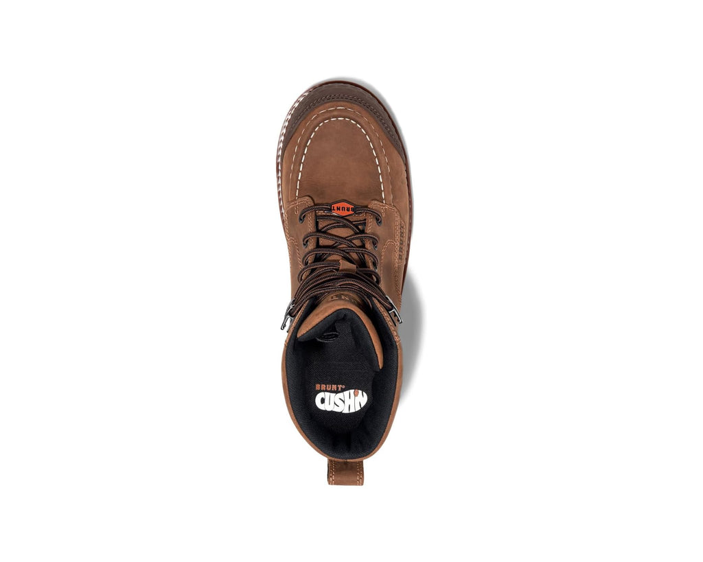 Men's BRUNT The Marin 8 BRUNT Toe Comp Toe Brown