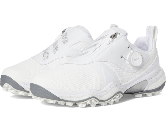 Men's adidas Golf Codechaos BOA 25 Golf Shoes Footwear White/Iron Metallic/Grey Four