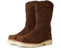 Men's Frye The Safety-Crafted Wellington Work Boots Dark Brown