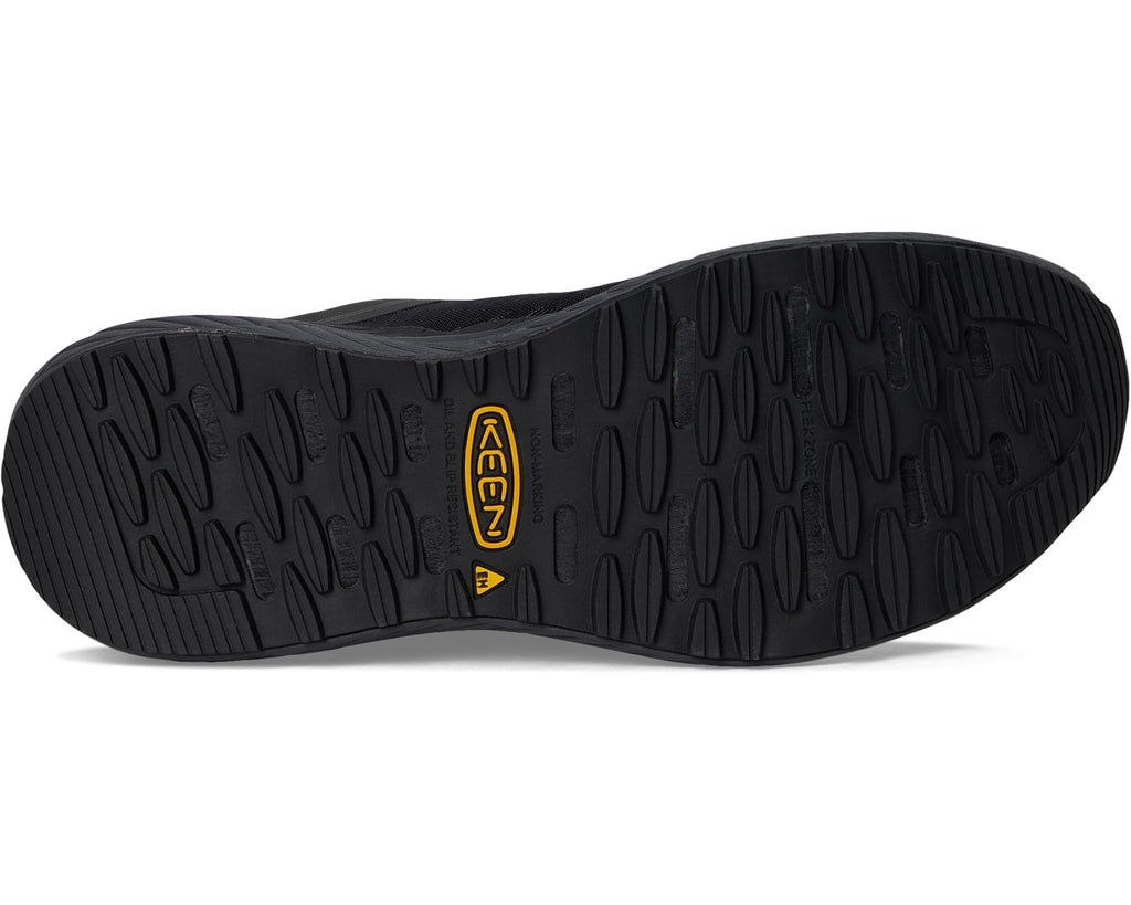 Men's KEEN Utility Speedworks Work Sneakers (Carbon-Fiber Toe) Black/Steel Grey