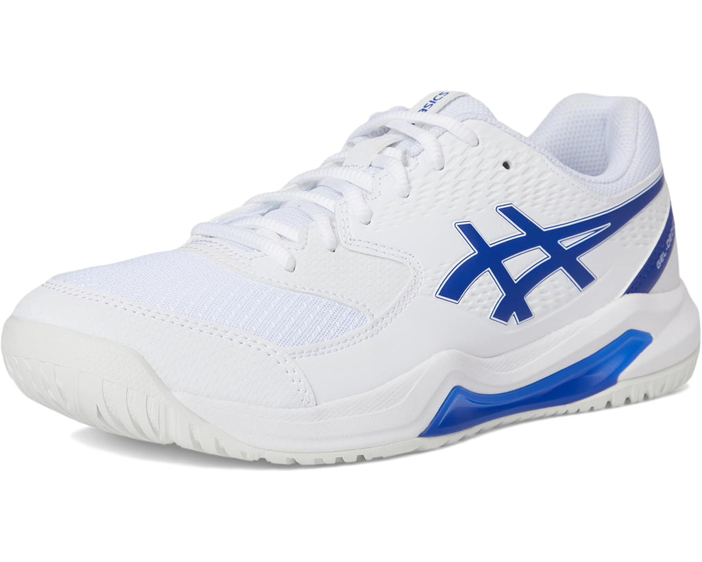 Men's ASICS Gel-Dedicate 8 White/Dark Cobalt