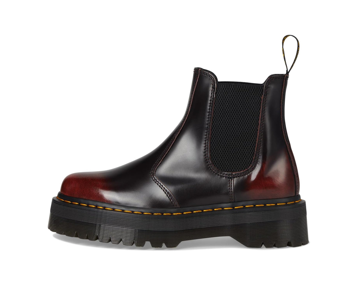 Unisex Dr. Martens 2976 Quad Chelsea Cherry Red