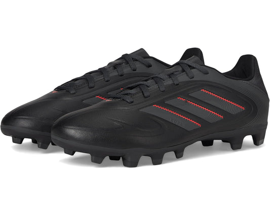 Unisex adidas Copa Pure 3 Club Firm Ground/Multi Ground Soccer Cleats Black/Carbon/Lucid Red