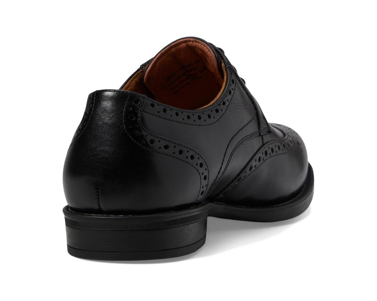 Men's Florsheim Midtown Wingtip Oxford Black Smooth